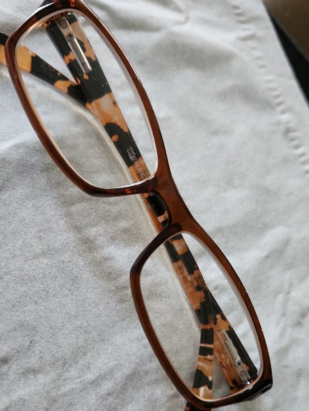 NEW Women Reading Glasses 2 Pairs Ladies Brown Spring Hinge Sides Readers 2.0 - Picture 6 of 10